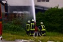 Grossbrand Halle Troisdorf Kriegsdorf Junkersring P123